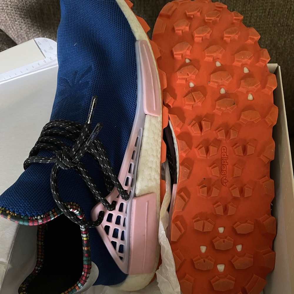 Adidas human race shoes size 10 1\2